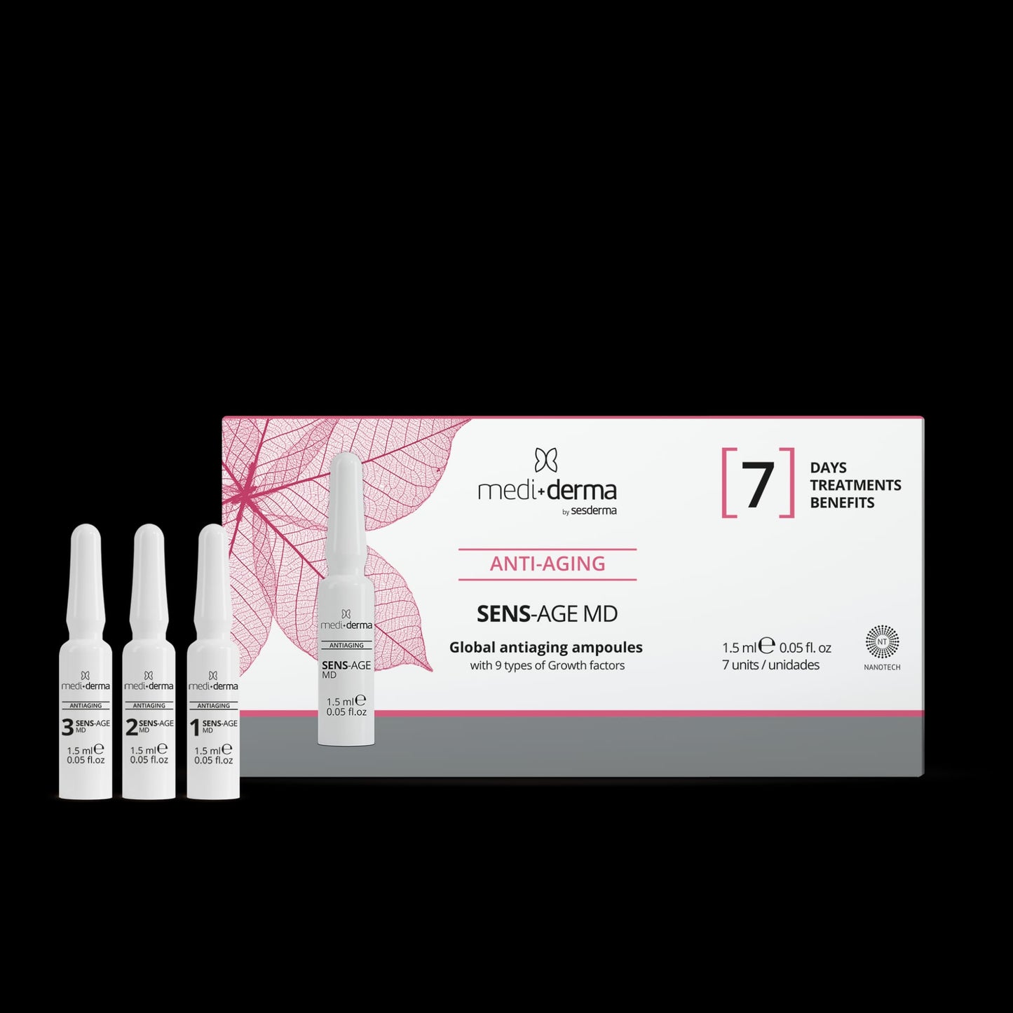 Sens-Age MD Global Antiaging Ampoules
